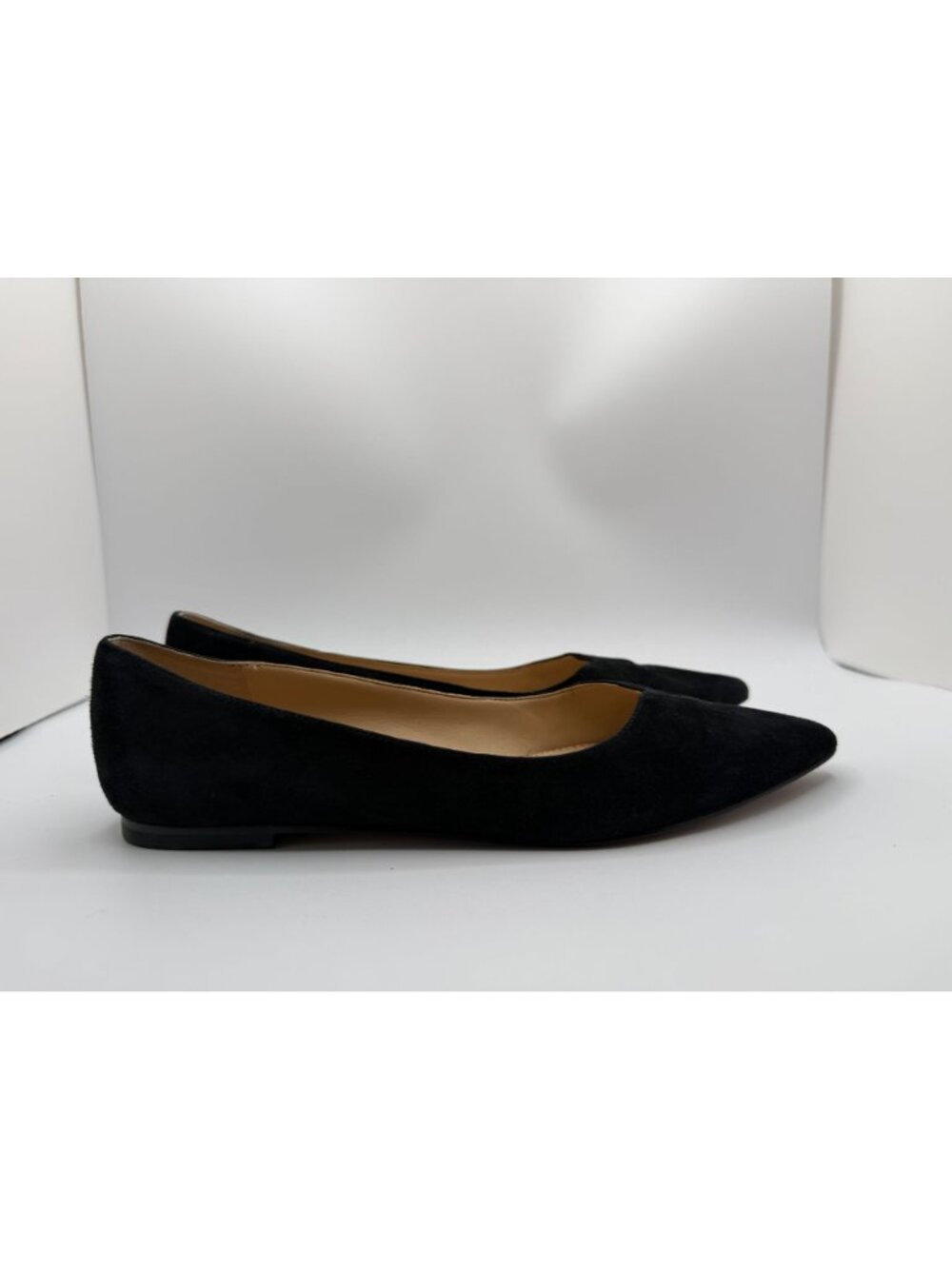 Sam Edelman Rosalie Suede Pointed Ballet Flats Black Women Size 7M Chic Classic - Picture 9 of 14
